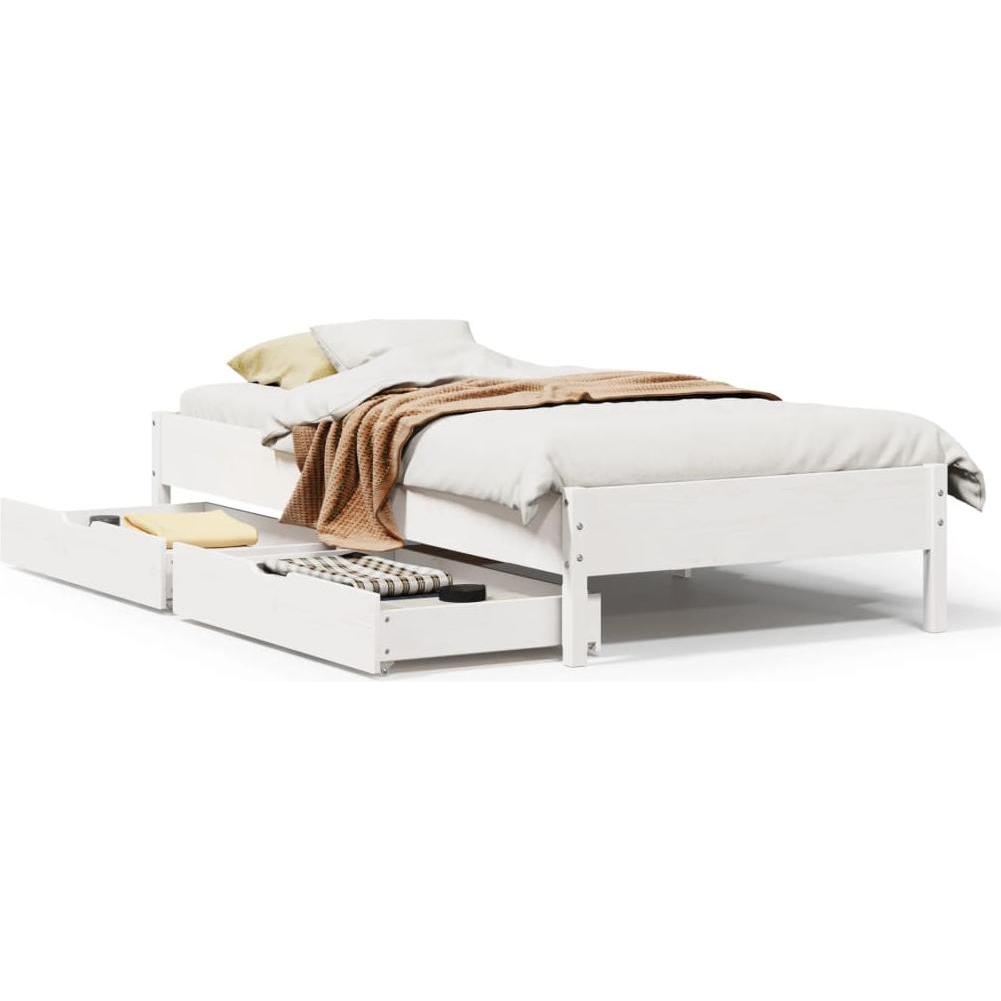 VidaXL, Bett, Bett ohne Matratze (100 x 200 cm)