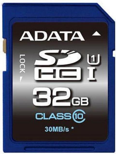 Adata SDHC Card 32GB,, Premier UHS-I C10 (32 GB, SDHC, U1, UHS-I)