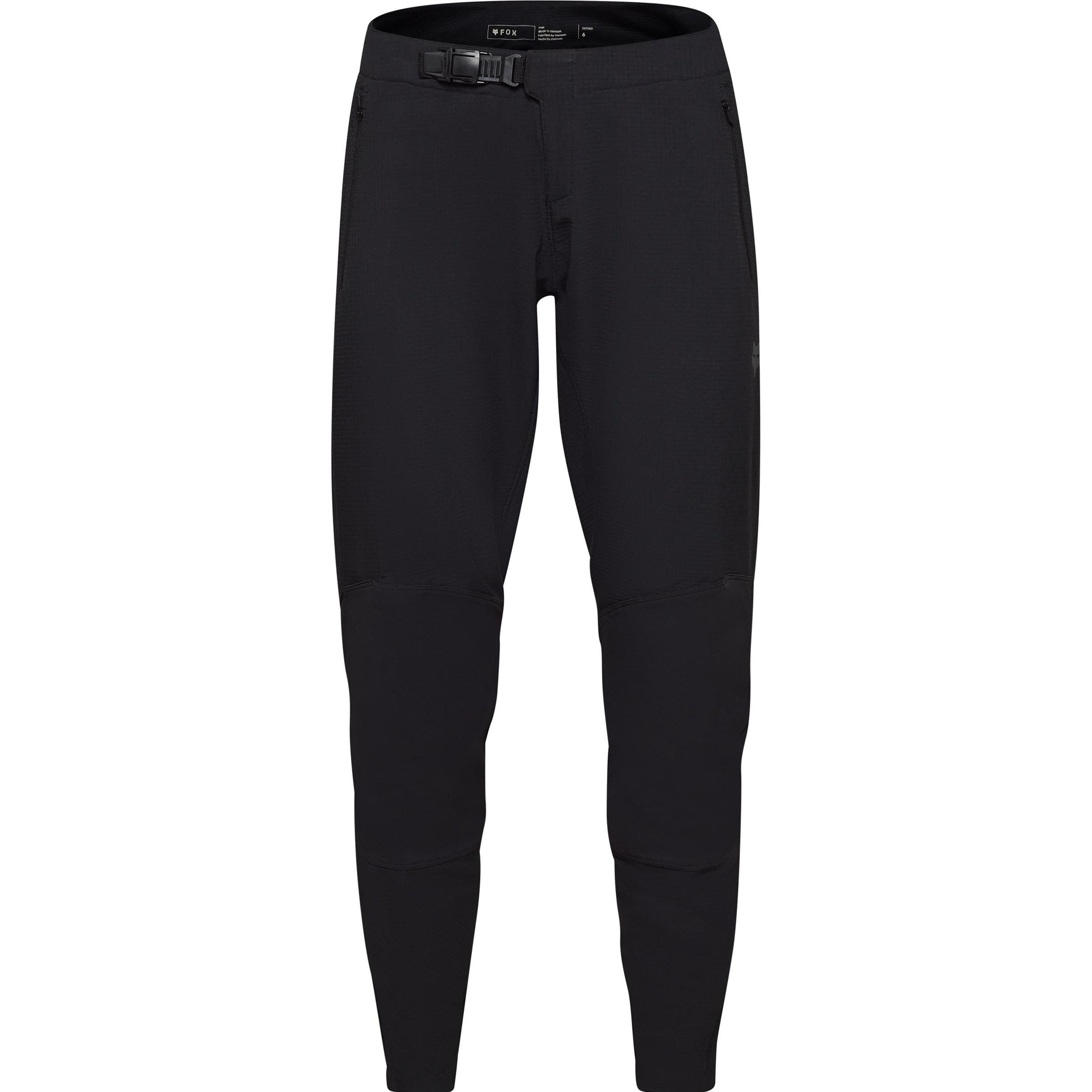 Fox, Damen, Velohosen, Pant 24 W Defend Fire Blk (10, L), Schwarz, L, 10