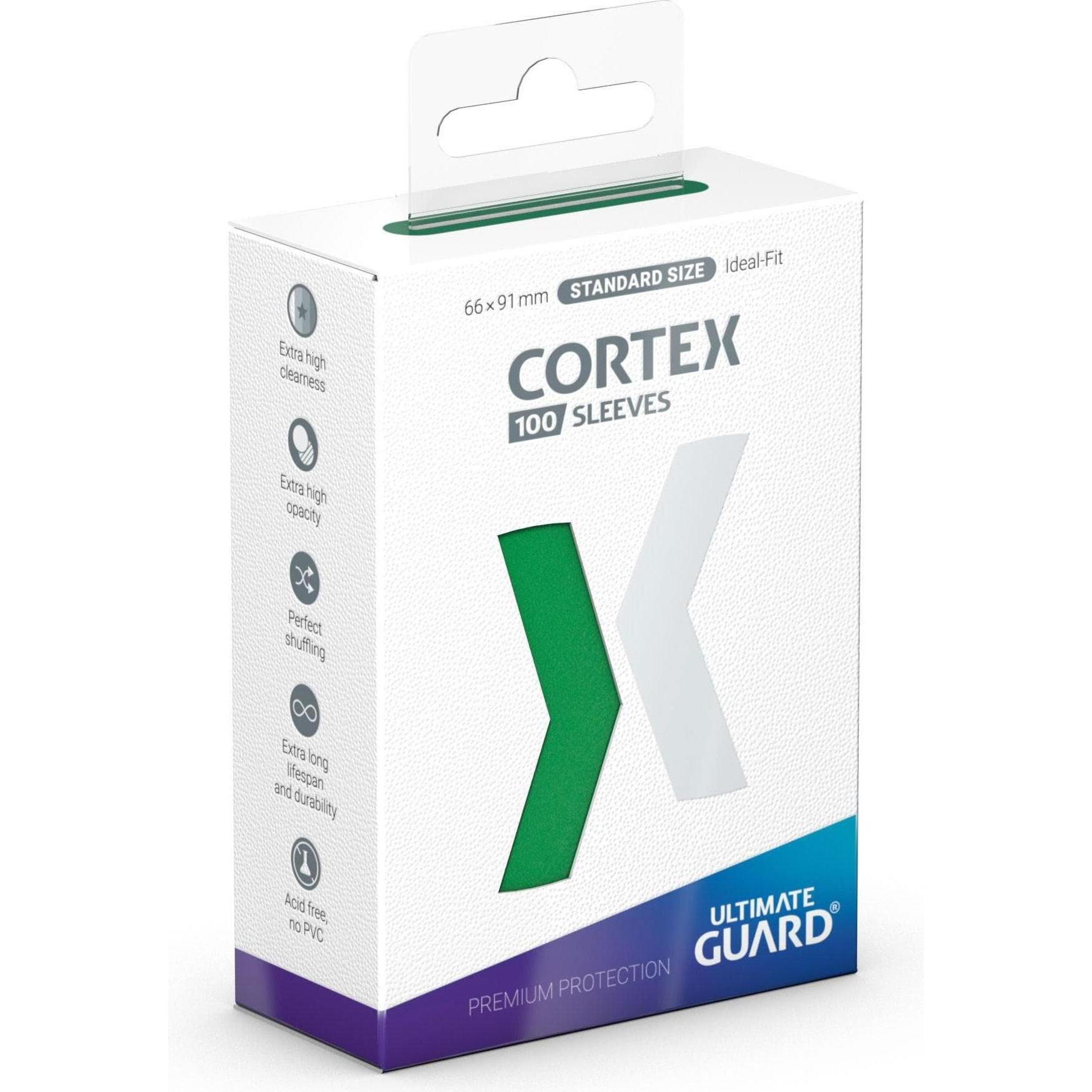 Thumbnail - Ultimate Guard Cortex Sleeves Standardgrösse Grün (100)