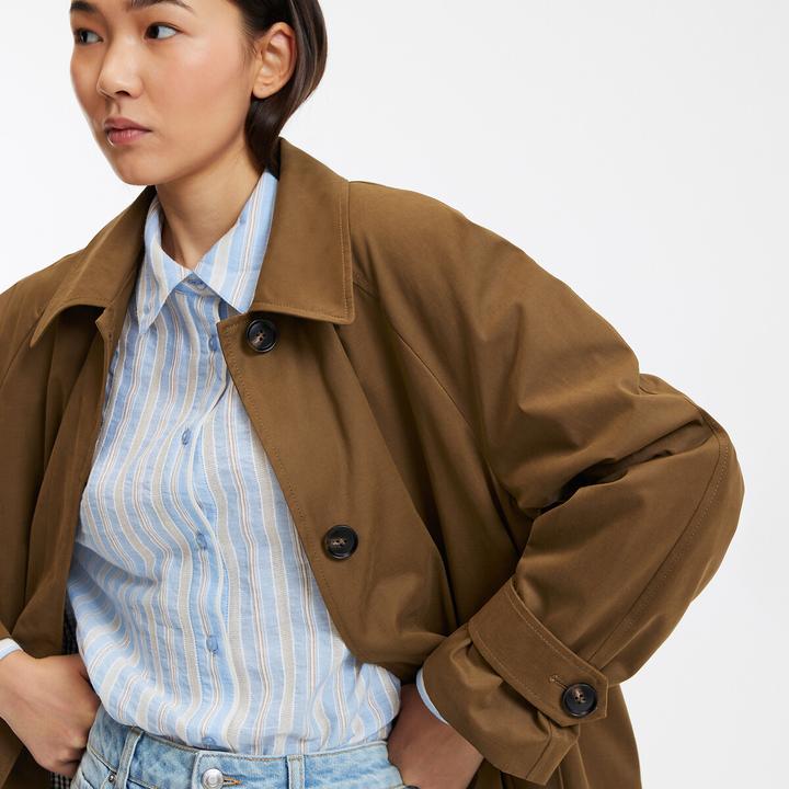 Immagine prodotto La Redoute Collections Oversize-Trenchcoat mit Knopfleiste (XXL)