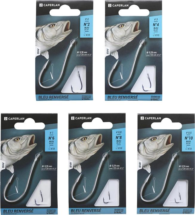 Actual product image Caperlan Leader hooks for sea fishing