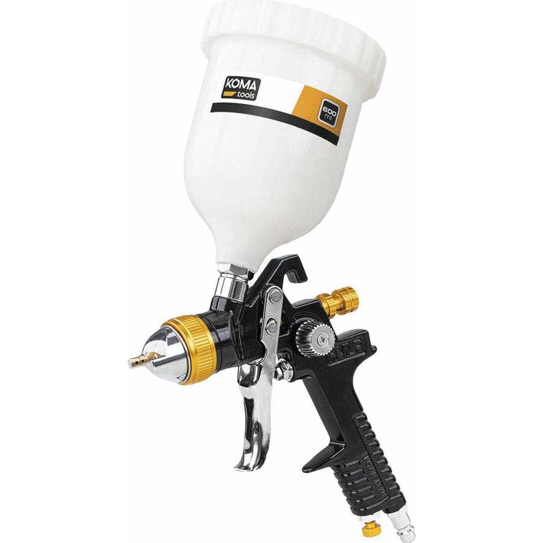 Koma Tools, Attacchi per aria compressa, Spray gun hvlp gravity