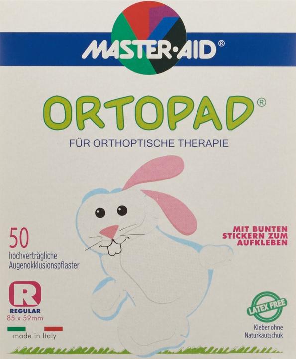 Actual product image Master Aid Occlusion plaster Regular white from 4 years (50 x)