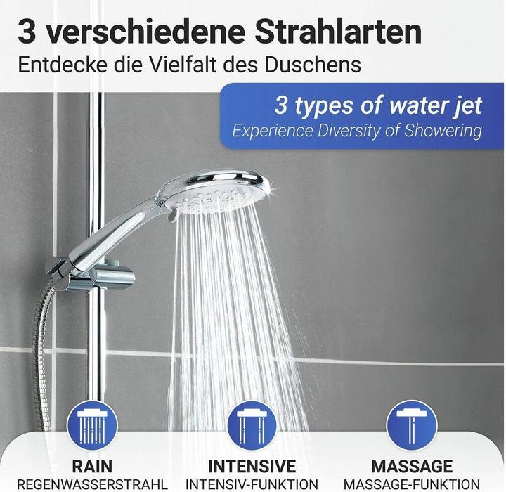 Produktbild Wenko Watersaving (5 Strahlarten, 8 l/min)