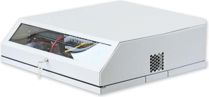 Produktbild Techly I-CASE FL-09-BGT Rack 9U Wandmontiertes Regal (9 HE, 19 Zoll Rack)