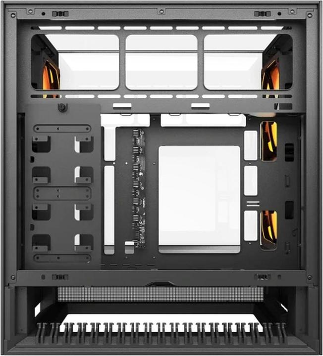Produktbild Cougar Gehäuse Midi-Tower OmnyX, ARGB, Schwarz (ATX, mATX, Mini-ITX)