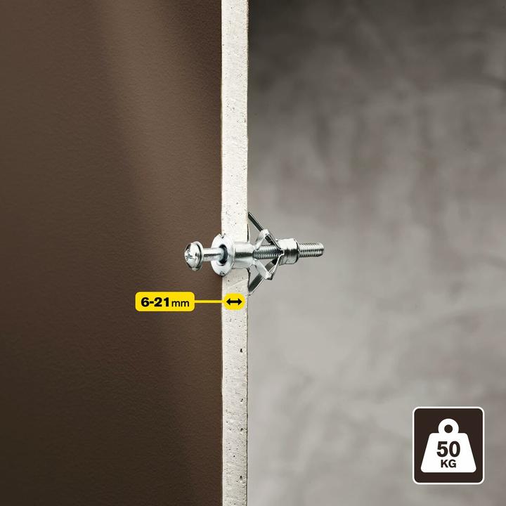 Produktbild NoName Metall-Hohlraumdübel (10 Stk.)