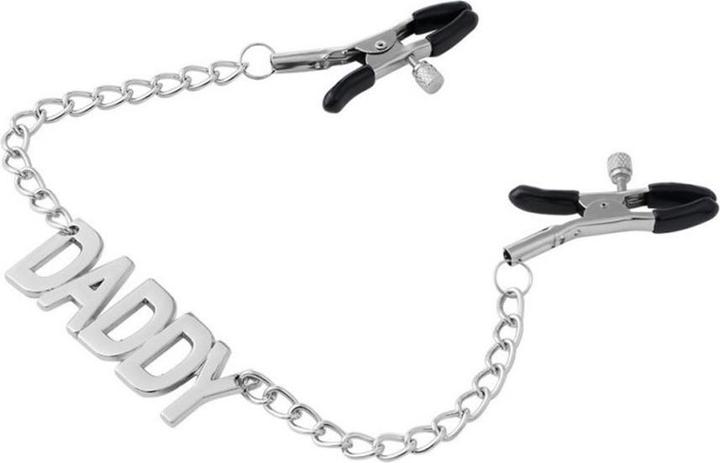 Image du produit Kink Gear Pinces à tétons avec chaîne "Daddy