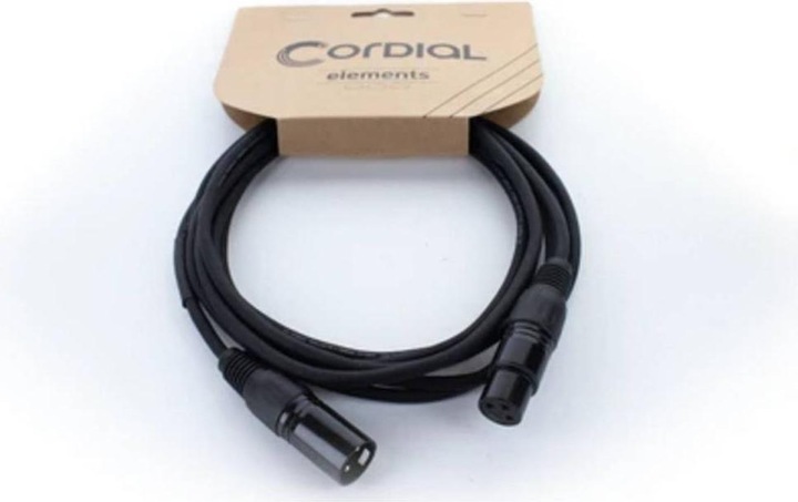 Actual product image Cordial ED 1 FM XLR Verbindungskabel (1x XLR-Buchse 3 polig - 1x XLR-Stecker 3 p (1 m)