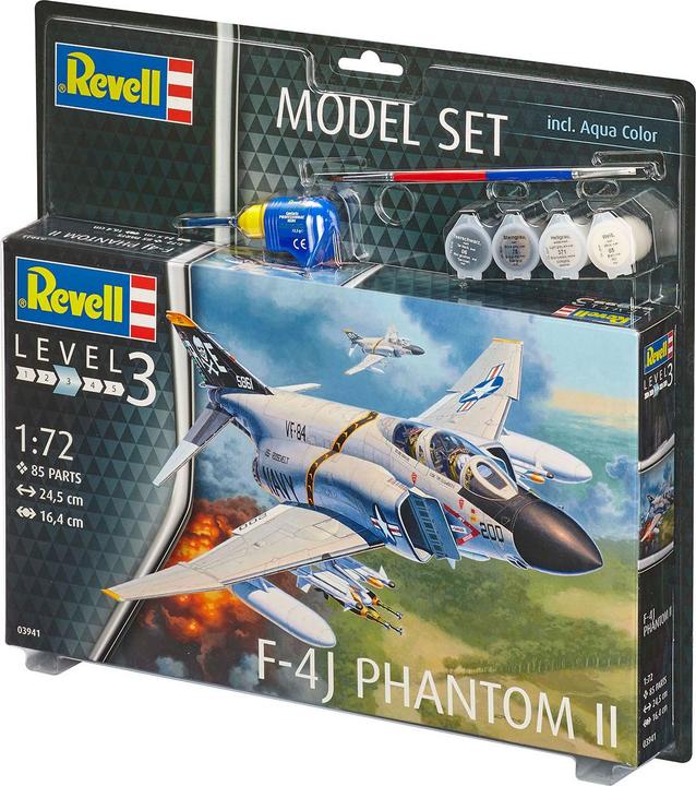 Actual product image Revell Model Set F-4J Phantom II