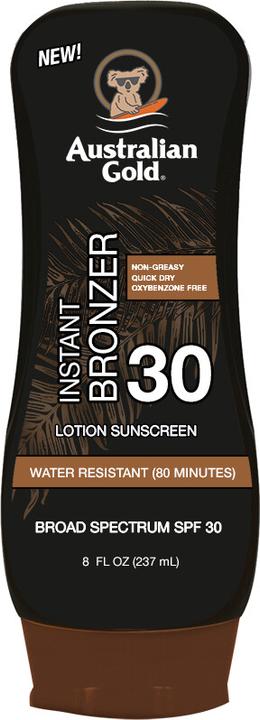 Australian Gold Lotion met bronzer (Zonnecrème, SPF 30, 237 ml)