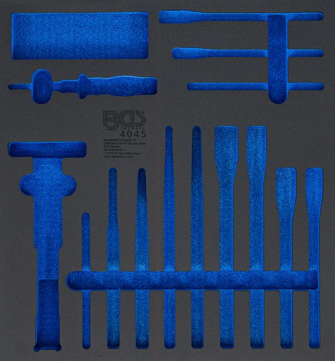 Actual product image BGS Tool Tray 2/3, empty for 4045