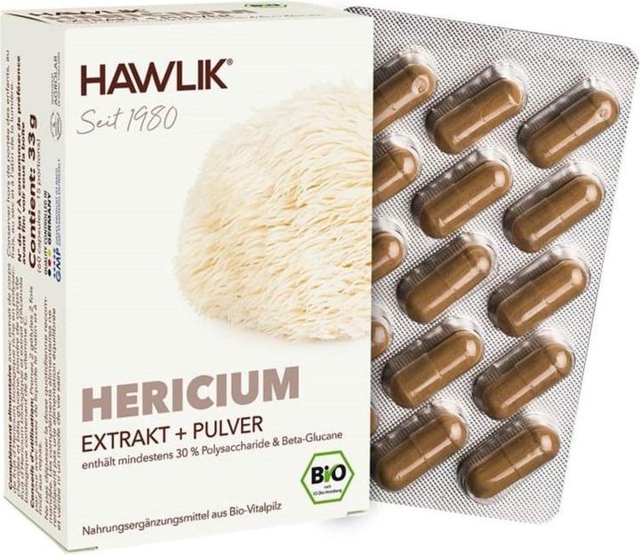 Image du produit Hawlik Extrait d'Hericium + poudre Gélule (60 pièce(s), Capsules, 58 g)