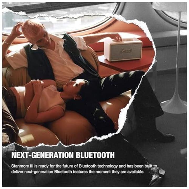 Produktbild Marshall Stanmore III - weiss *** (Netzbetrieb)