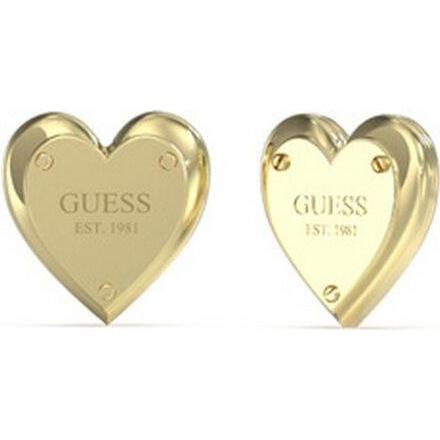 Guess, Ohrringe, All You Need Is Love Steel Heart Earrings JUBE04209JWYGT/U
