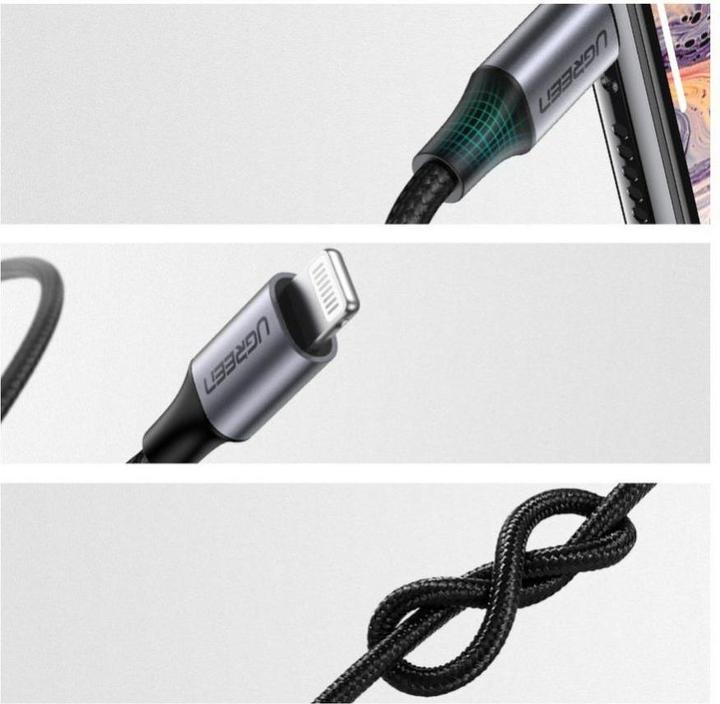 Productafbeelding Ugreen Audio-adapter naar 3,5 mm (1 m, 3,5 mm aansluiting (AUX))
