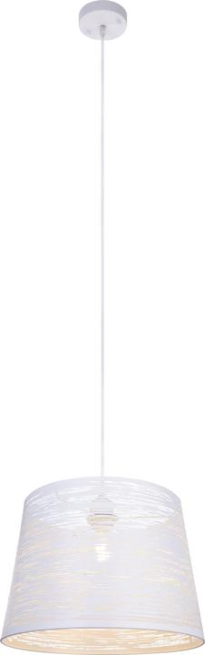 Globo Hängelampe BECCA, Metall weiss, 15314W (E27)