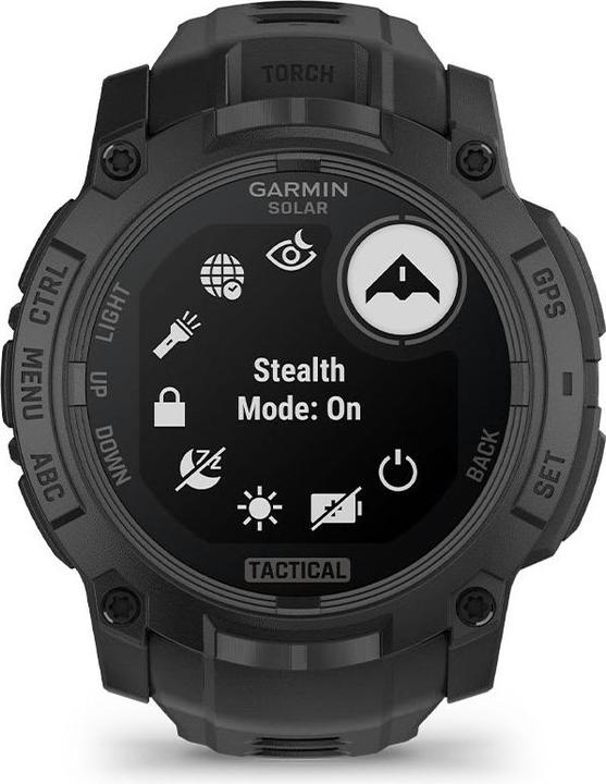 Produktbild Garmin Smartwatches SMARTWATCH INSTINCT 3 SOLAR/BLACK 010-02935-50 (45 mm)