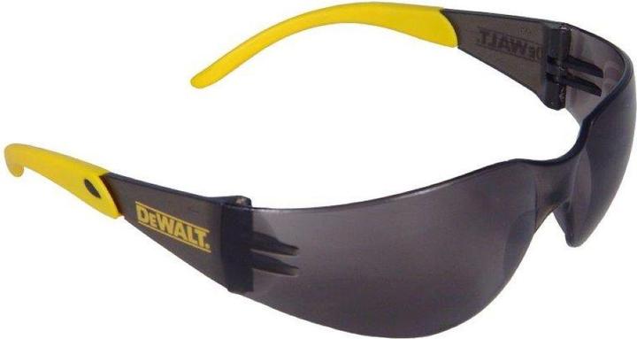DeWalt PROTECTOR Schutzbrille Linse Grau, kratzfest mit UV-Schutz