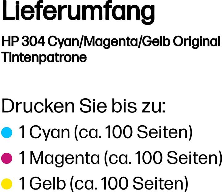 Produktbild HP 304 (M, C, Y)