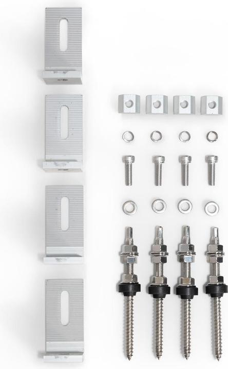 Image du produit Autosolar Kit de fixation pourternit ondulé / tôle ondulée - 1 (Matériel de montage du système solaire)