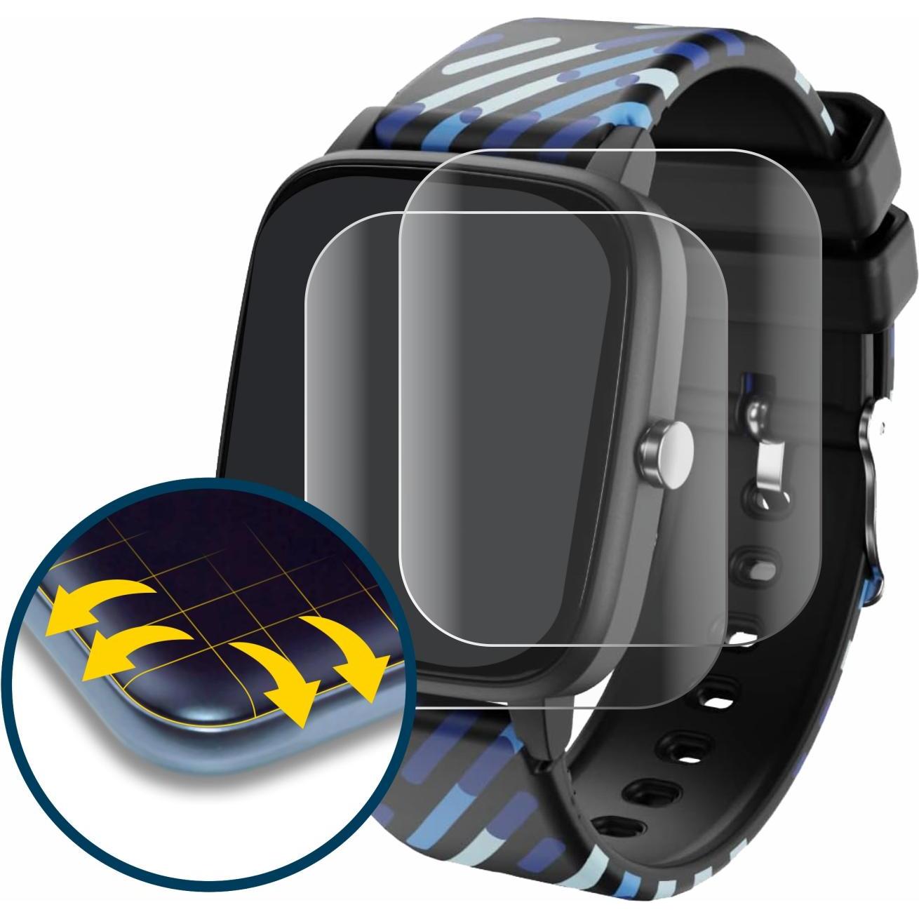 Thumbnail - BROTECT Full-Cover Displayschutz, Smartwatch Schutzfolie, Transparent