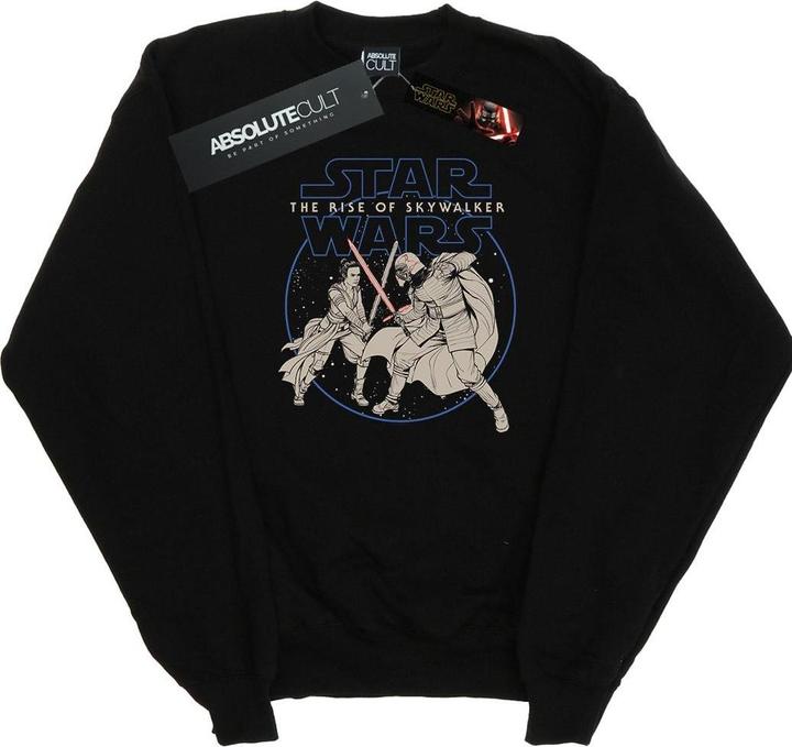 Immagine prodotto Star Wars The Rise Of Skywalker Rey And Kylo Combat Felpa Uomo (5XL)