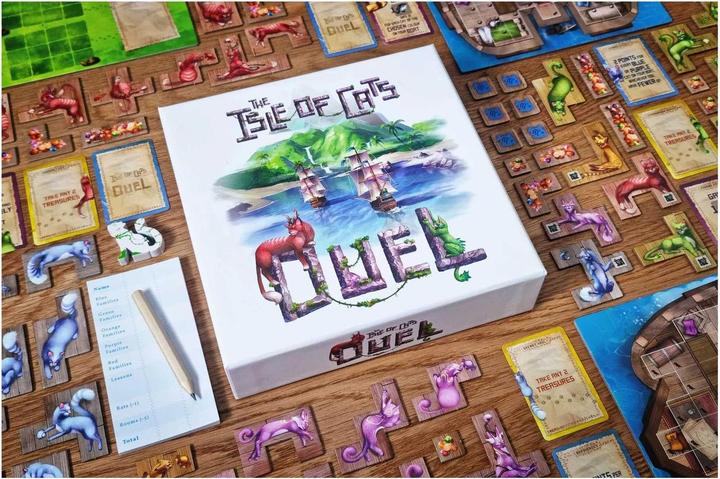 Produktbild Asmodée The Isle of Cats Duel (Englisch, 2 Spieler)