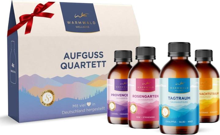 Immagine prodotto Warmwald Wellness QUARTIERINO CALDO DI BOSCO - 4 x 100 ml