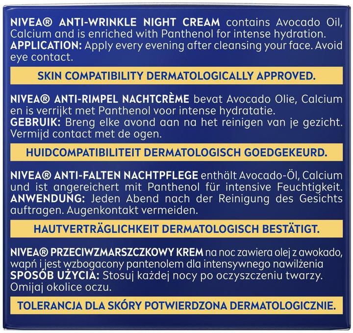 Produktbild NIVEA Anti-Falten Nacht 55+ (50 ml)