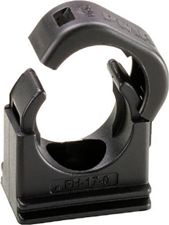 Produktbild PMA Kabelschlauch-Befestigungsclip, Polyamid, Schwarz, M6 (Kabelschlauch, 4.55 cm)