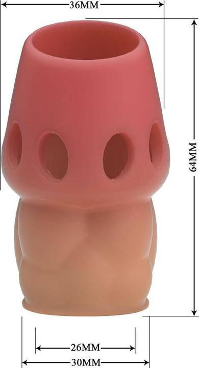 Image du produit Pretty Love - Oscar Pénis Épais Rose