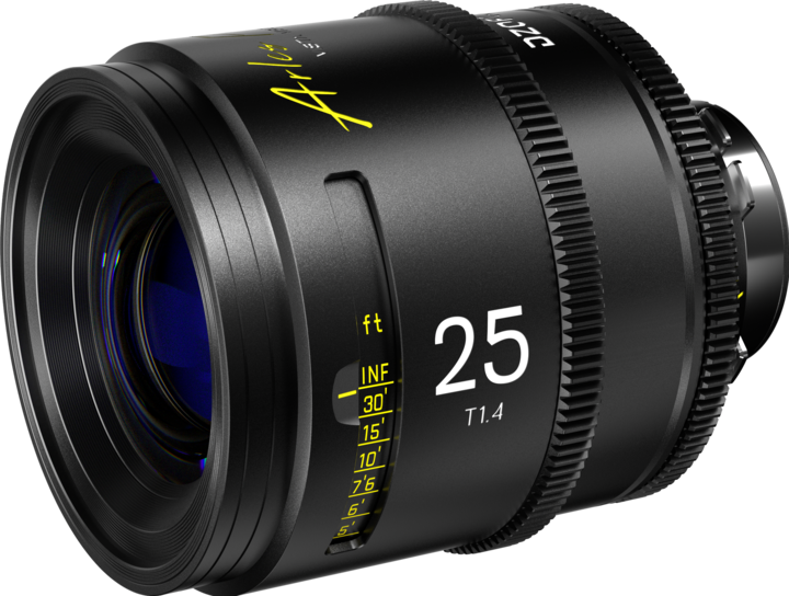 Actual product image Dzofilm Arles 25mm T1.4 FF/VV Prime Cine Lens for PL (metric) (L-Mount, full size)