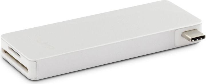 Actual product image LMP Basic Hub 6 Port Silver (USB-C, 6 ports)