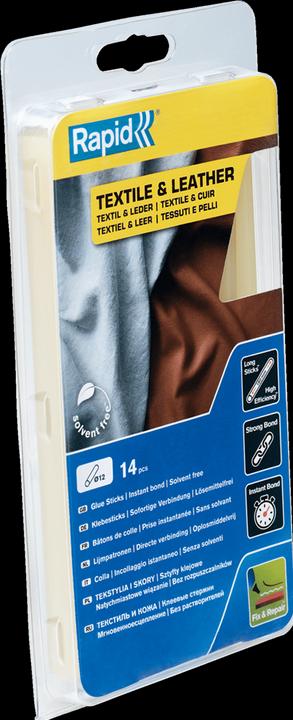 Immagine prodotto Rapid Colla stick per tessuti e pelle Ø12x190mm 14 pezzi
