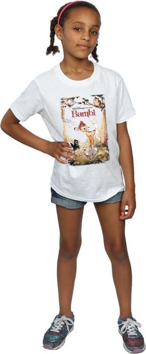 Produktbild Disney Bambi Retro Poster TShirt Mädchen (116)