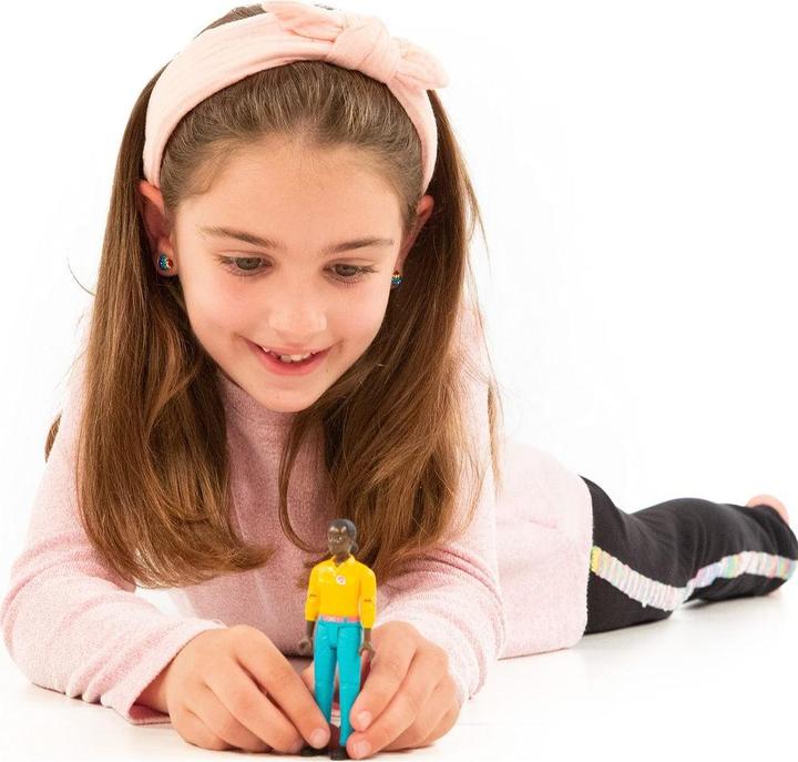 Actual product image Bruder BR woman with black hair size: 10.7 cm *from July