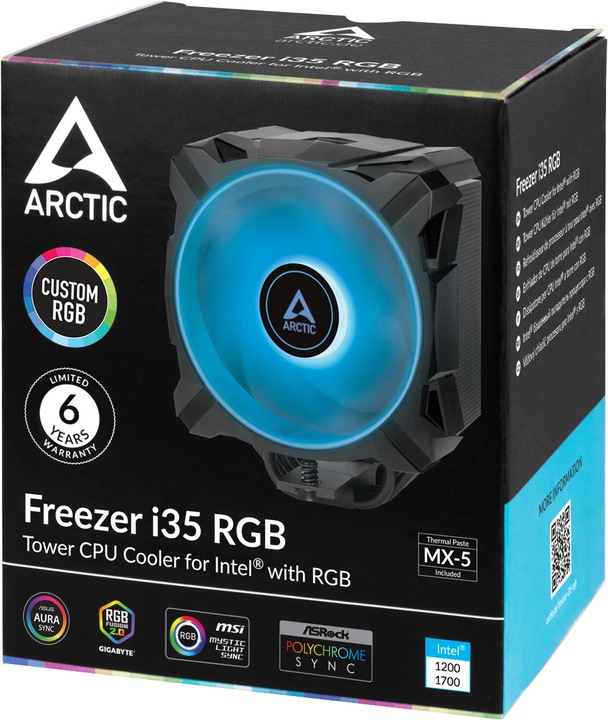Actual product image Arctic Freezer i35 RGB (158.50 mm)