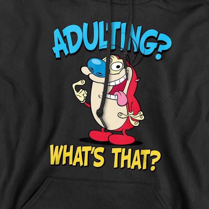 Produktbild Ren & Stimpy Adulting 2 Kapuzenpullover (S)