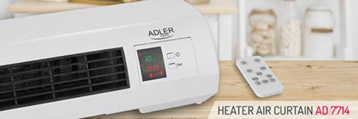 Actual product image Adler AD 7714 Electric Space Heater Indoor, Electric Space Heater Fan (2200 W)