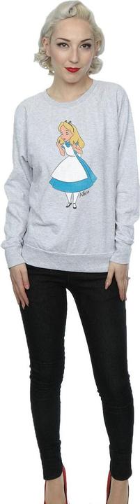 Actual product image Alice In Wonderland Womens/Ladies Classic Heather Sweatshirt (S)