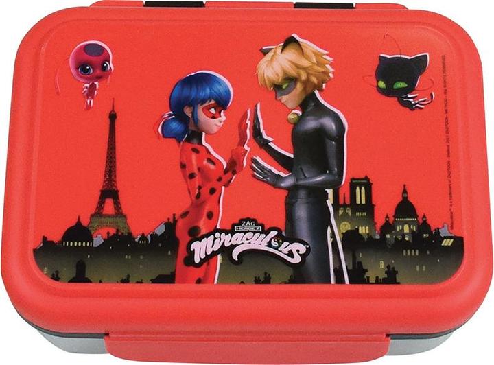 Actual product image lunch box enfant miraculous