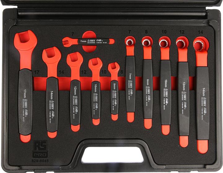 Produktbild RS PRO 12pc insulated VDE wrench set (17 mm)
