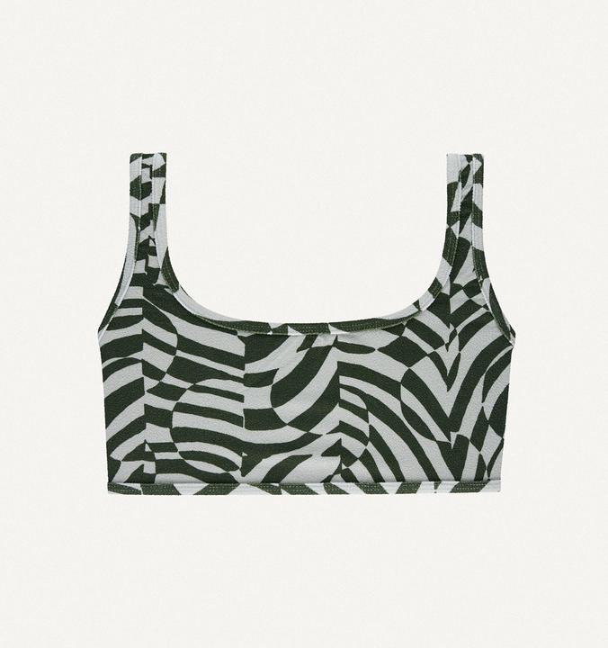 Unreal Zebra Print Frottee