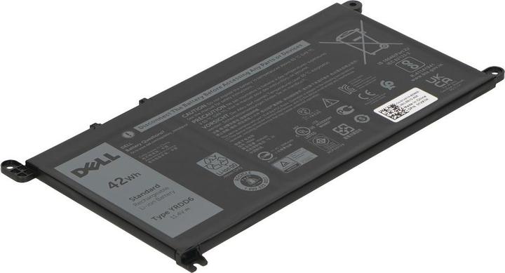 Actual product image Dell 3-cell 42W/HR LI-ION for (3 cubicles, 3500 mAh)