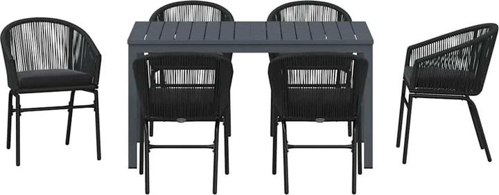 Produktbild vidaXL Garten Essgruppe (180 x 80 x 74 cm)