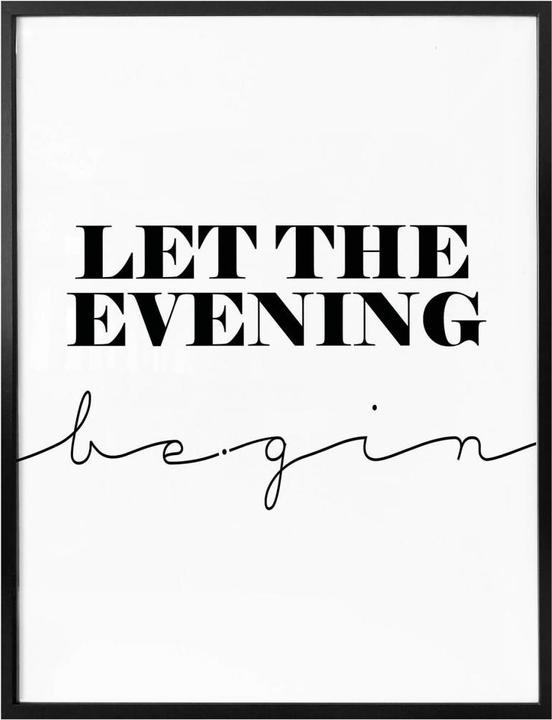 Image du produit Trenddeko Que la soirée commence (60 x 80 cm)