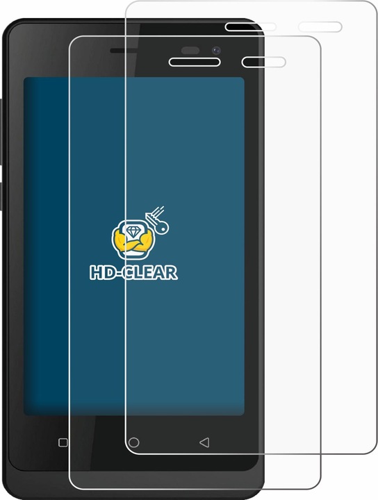 Produktbild BROTECT Schutzfolie Displayschutz Displayschutzfolie Folie Klar Transparent (2 Stück, Logicom Wave 2)