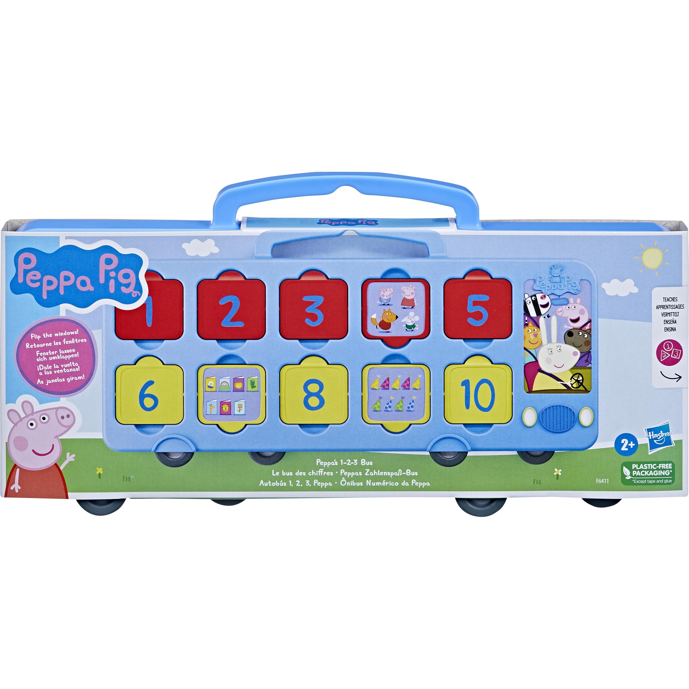 Thumbnail - Hasbro Spielzeug Peppas Zahlenspass-Bus, Zählen von 1 bis 10, Kinderspielzeug